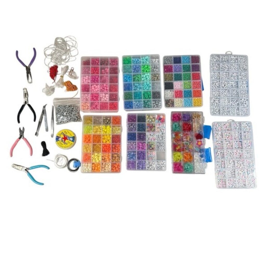 Taylor Swift Eras Tour Friendship Bracelets Making Kit Beads Tools Charms String
